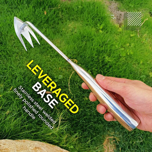 V-Weeder | Easy & Effortless Stainless Steel Weed Removal Tool