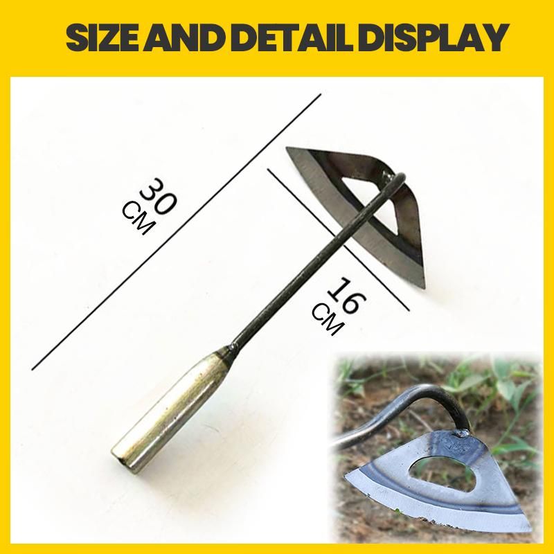HolloHoe | All-Steel Hardened Hollow Hoe