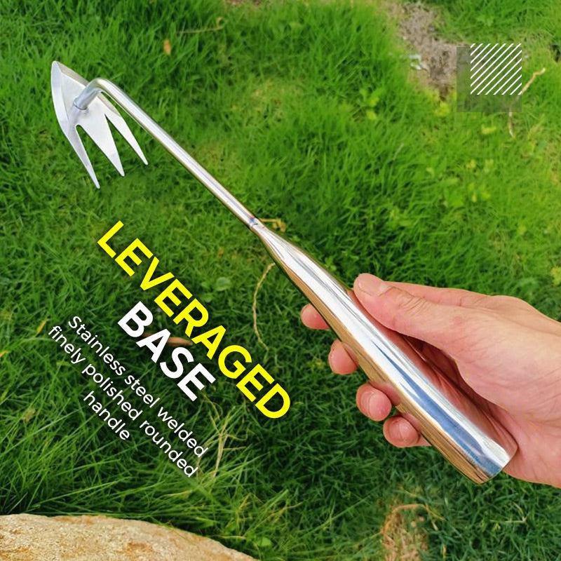 V-Weeder | Easy & Effortless Stainless Steel Weed Removal Tool