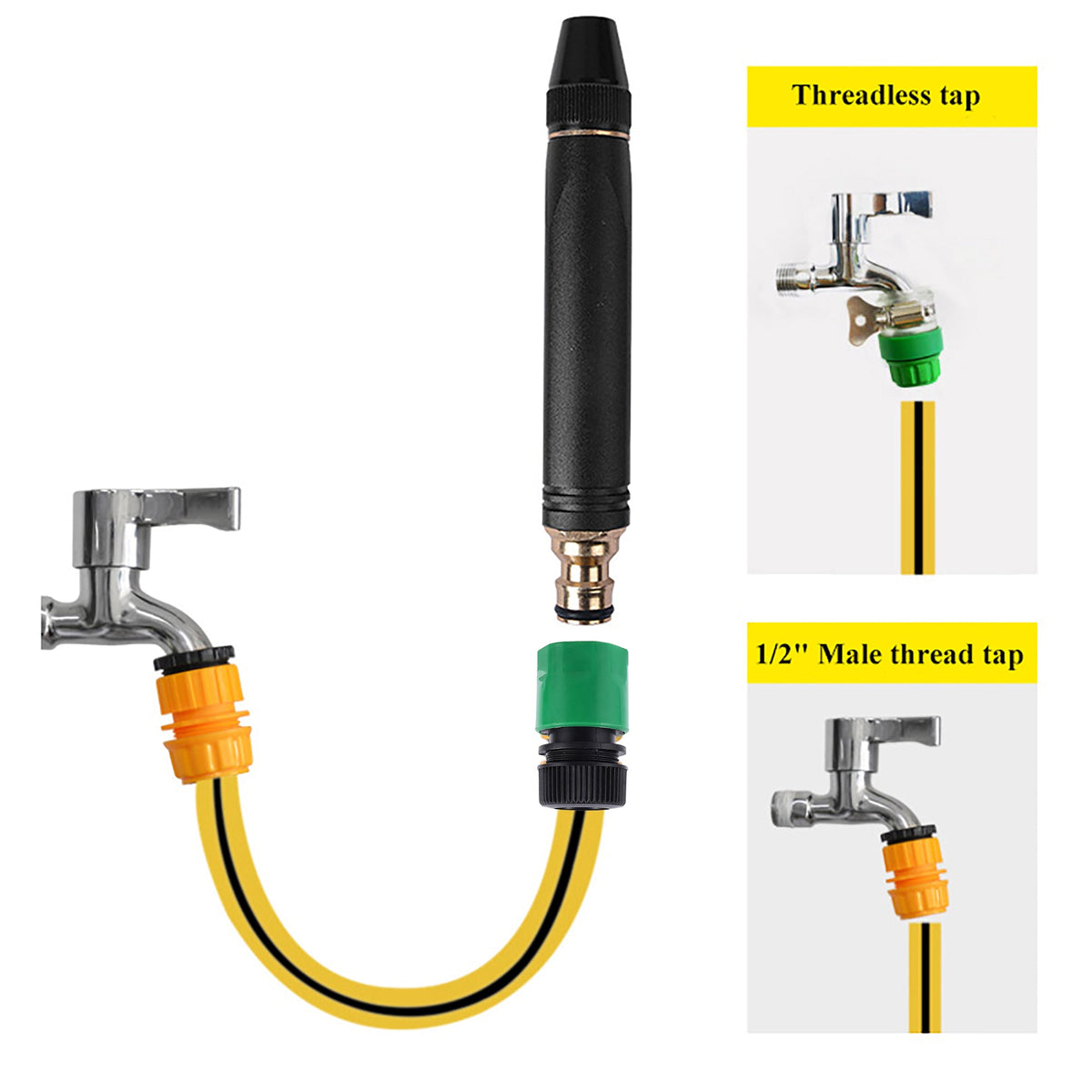 HydroWand | High-Pressure Hose Nozzle for Garden
