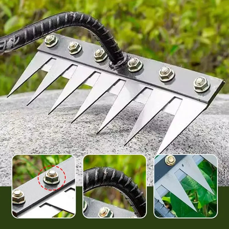 IronRake 2.0 | Upgraded Iron Weeding Rake